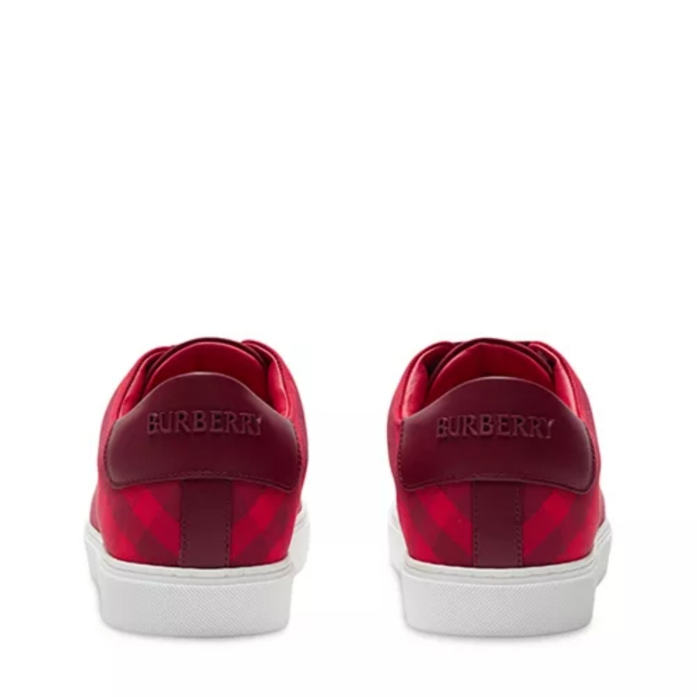 HOST PICK!!!! Burberry New Albridge Check Cotton Sneakers - Picture 13 of 13